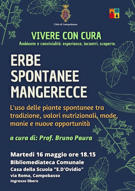 erbe spontanee mangerecce 16 maggio 2023