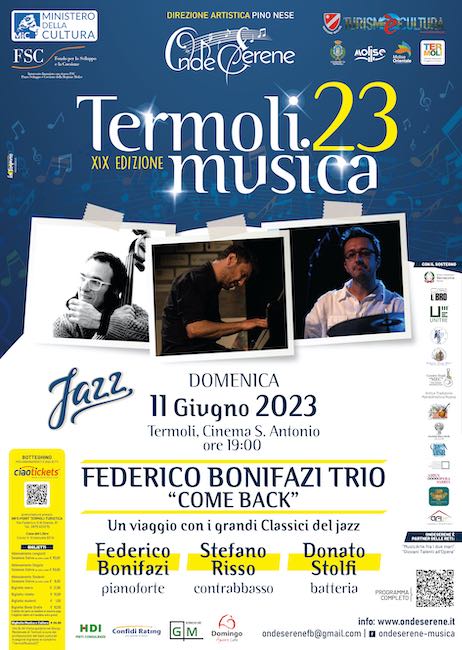 bonifazi trio 11 giugno 2023