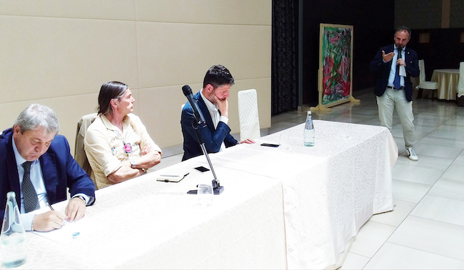 confronto candidati roberti, izzo, gravina