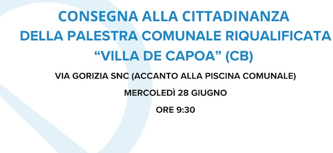 consegna palestra