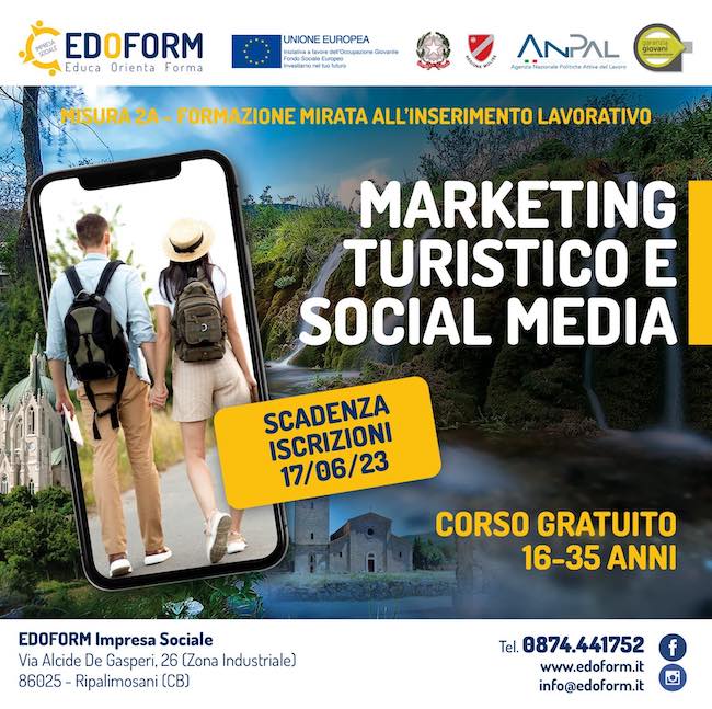 corso marketing turistico social media