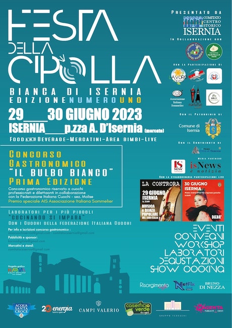 festa cipolla bianca isernia 2023