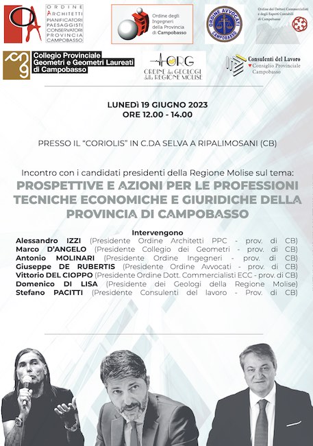 incontro candidati 19 giugno 2023