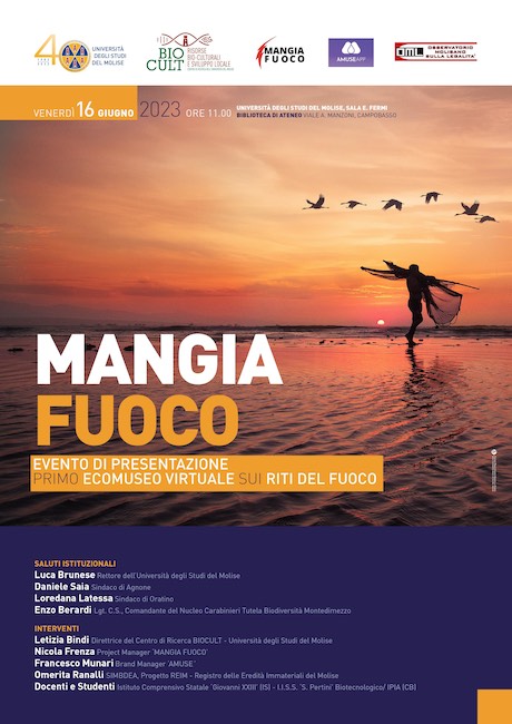 mangia fuoco 16 giugno 2023