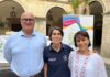 Piero Petrecca con Titti Postiglione e Chiara Tommasini