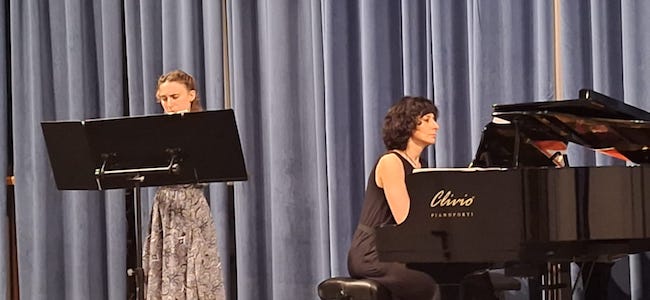 Concerto di Ileana De Santis e Chiara Brancato a Termoli