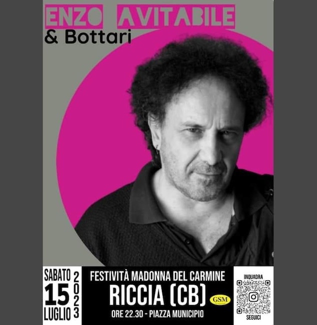 enzo avitabile riccia 15 luglio 2023