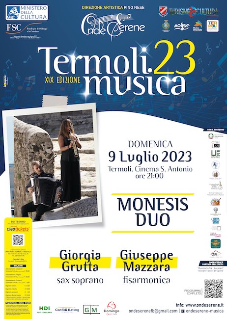 monesis duo concerto 9 luglio 2023