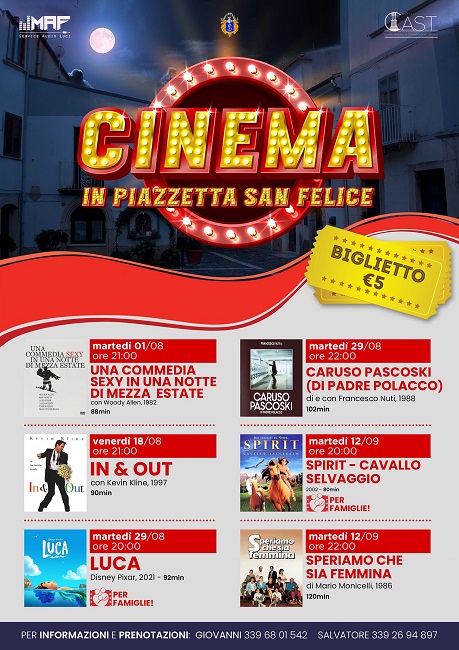 cinema all'aperto isernia