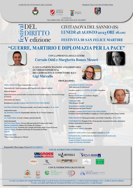 festival del diritto locandina