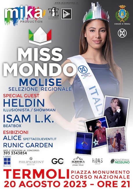 miss mondo termoli 20 agosto 2023