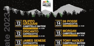 montagna molise calendario ferragosto 2023