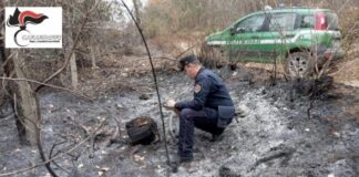 incendio montefalcone del sannio