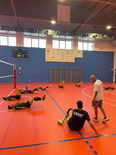 preparatore Falcione all'opera