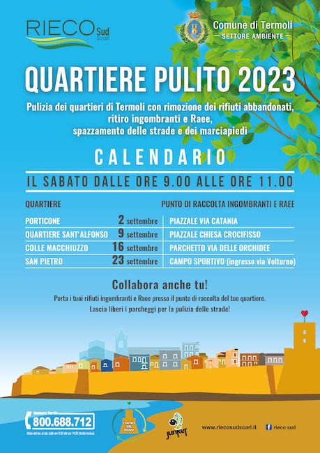 quartiere pulito settembre 2023