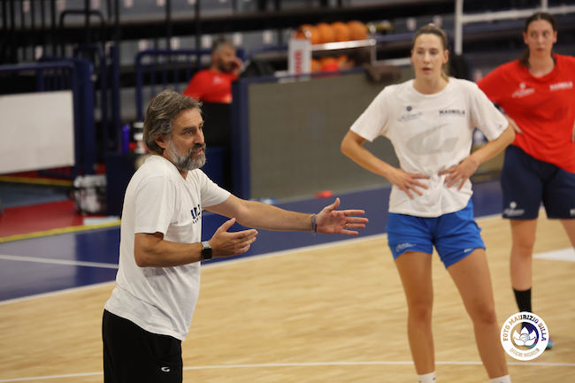 spiegazioni di coach Mimmo Sabatelli