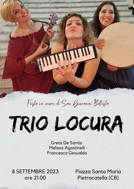 trio locura 8 settembre 2023