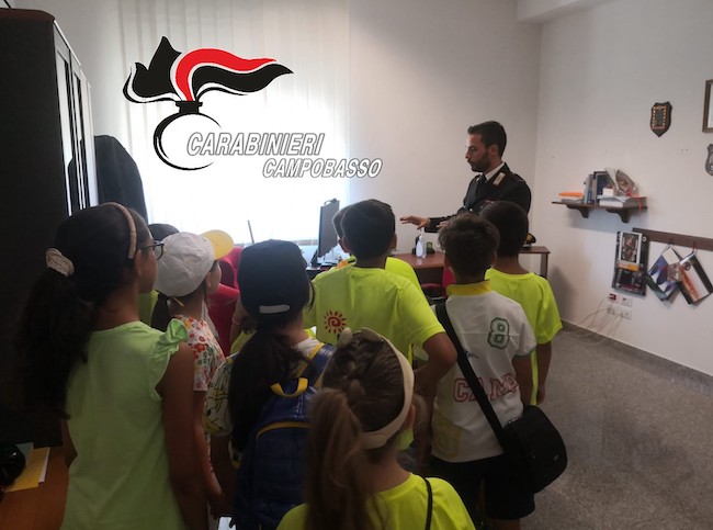 visita bambini carabinieri trivento