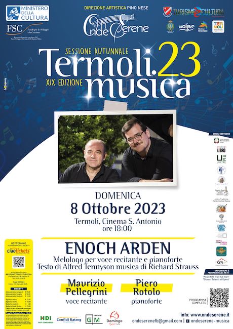 enoch arden concerto termoli 8 ottobre 2023