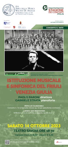 orchestra friuli 14 ottobre 2023