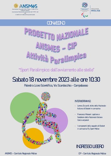 convegno sport disabilità 18 novembre 2023