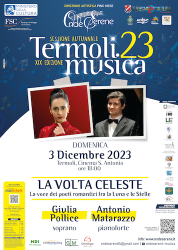 la volta celeste 3 dicembre