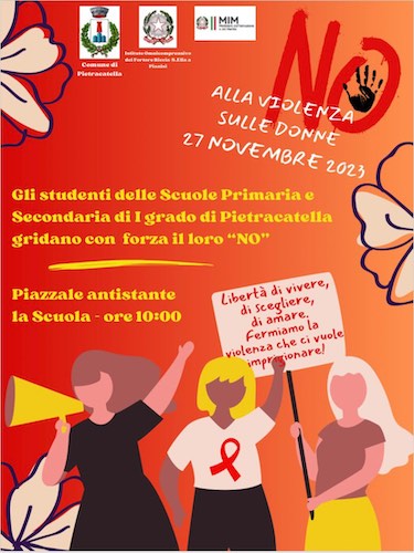 no violenza pietracatella 27 novembre 2023