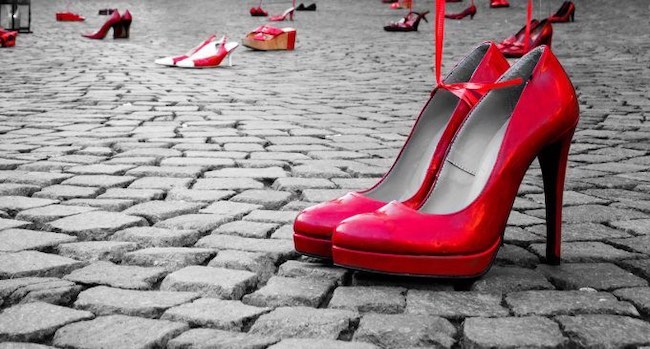 scarpe rosse