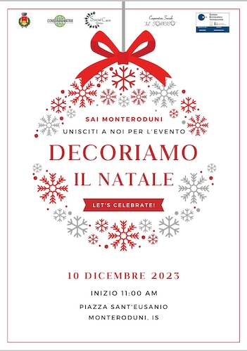 decoriamo il natale monteroduni