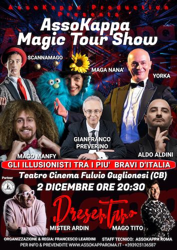 magic tour show guglionesi