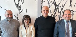 Riccardo Terriaca, Carmela Colozza, Gian Franco Massaro e Giulio Berchicci