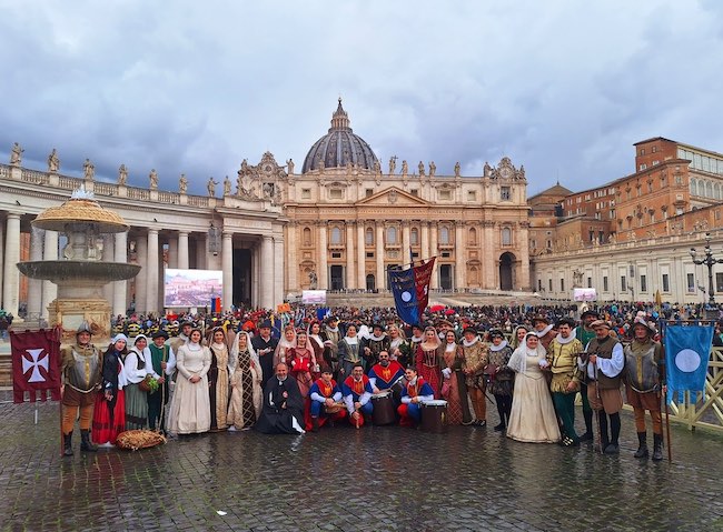 crociati trinitari piazza san pietro