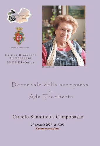 decennale scomparsa ada trombetta 2024