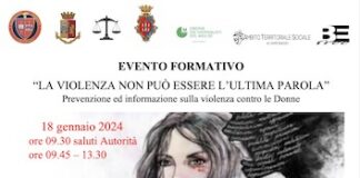 evento formativo violenza 18 gennaio 2024