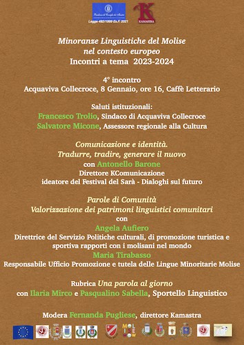 "Comunicazione e identità", incontro ad Acquaviva Collecroce