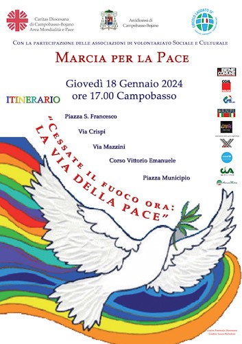 marcia per la pace 2024 campobasso