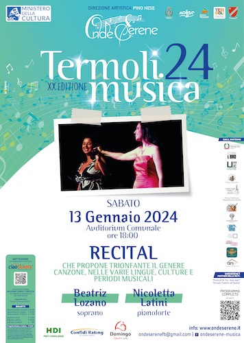 recital 13 gennaio 2024