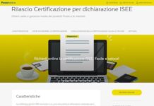 richiesta certificazione isee