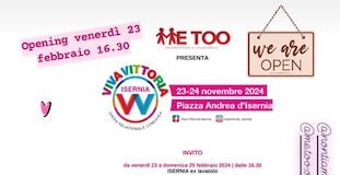 Inaugurazione dello Spazio Viva Vittoria Isernia il 23 febbraio inaugurazione 23 febbraio 2024