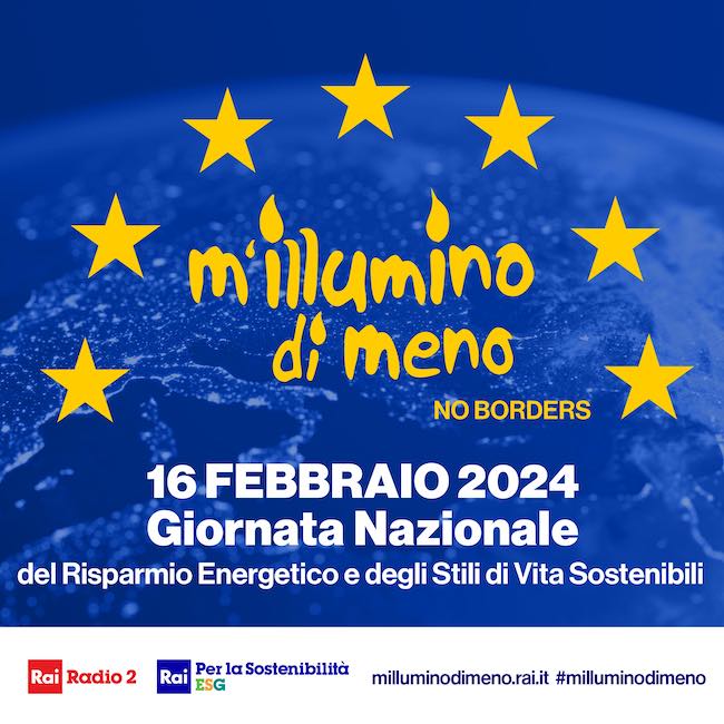 m'illumino di meno 2024