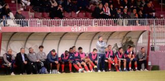 Fano – Campobasso, le parole di Pergolizzi nel post partita pergolizzi panchina rossoblù