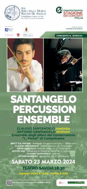 santengelo percussion ensemble 23 marzo 2024