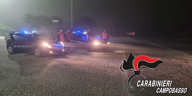 posto blocco carabinieri