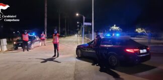 Carabinieri Campobasso notte
