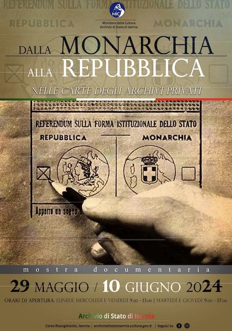 mostra dalla monarchia alla repubblica