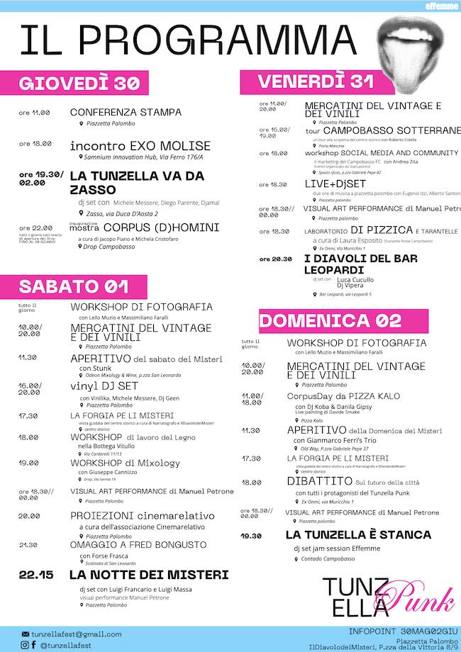 tunzellapunk programma