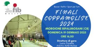 finali coppa molise 19 gennaio 2025