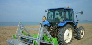 mezzo pulizia spiagge