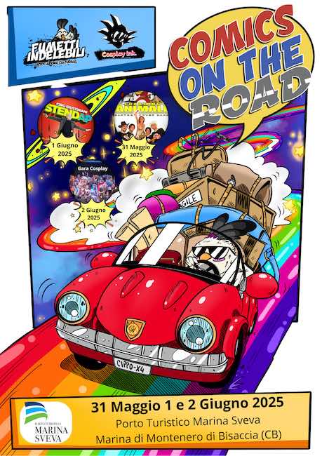 comics on the road 2025