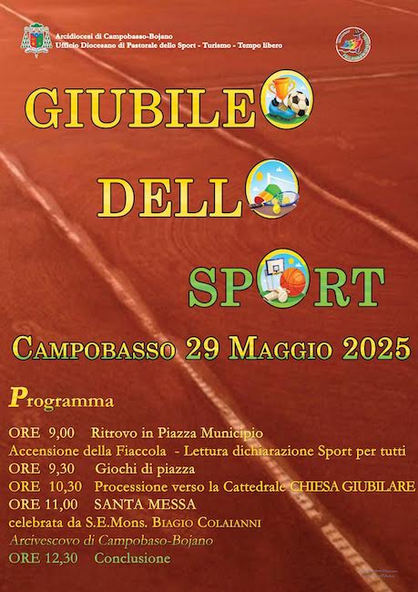 giubileo dello sport 29 maggio 2025